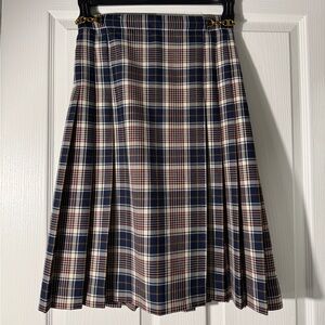 Tory Burch Plaid Women's Skirt - Blue and Red